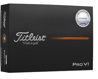 Titleist Pro V1 Performance Alignment Blue piłki golfowe