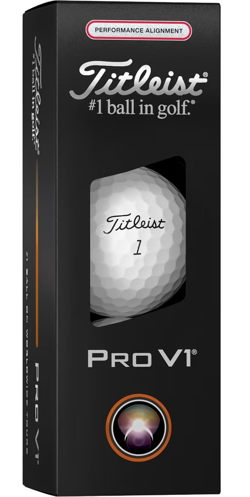 Titleist Pro V1 Performance Alignment Red piłki golfowe