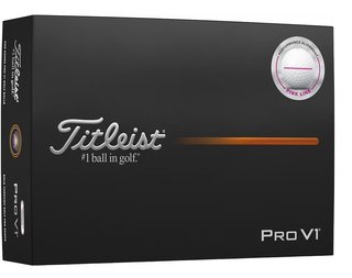 Titleist Pro V1 Performance Alignment Pink piłki golfowe
