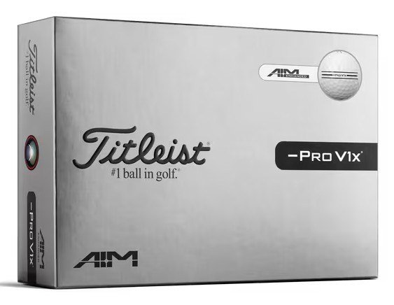 Titleist Pro V1x Left Dash  AIM Enhanced piłki golfowe