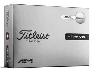 Titleist Pro V1x Left Dash  AIM Enhanced piłki golfowe
