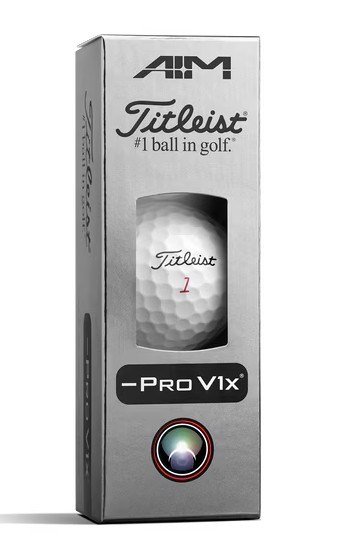 Titleist Pro V1x Left Dash Performance Alignment Black piłki golfowe