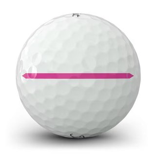 Titleist Pro V1x Left Dash Performance Alignment Pink piłki golfowe