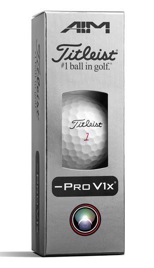 Titleist Pro V1x Left Dash Performance Alignment Pink piłki golfowe