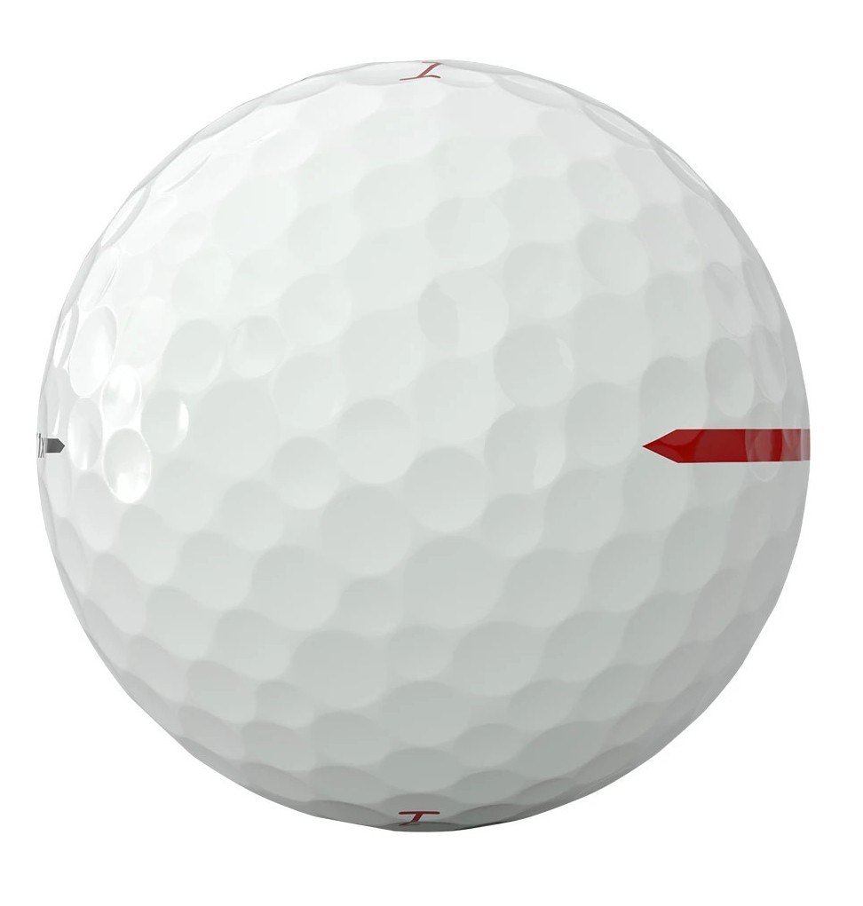Titleist Pro V1x Left Dash Performance Alignment Red piłki golfowe