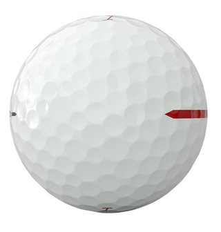 Titleist Pro V1x Left Dash Performance Alignment Red piłki golfowe