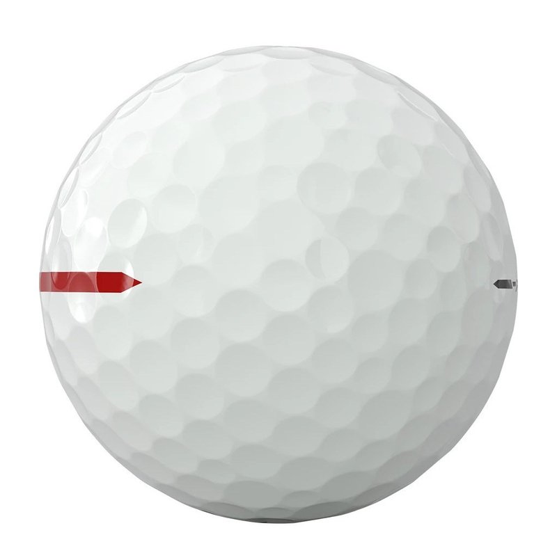 Titleist Pro V1x Left Dash Performance Alignment Red piłki golfowe