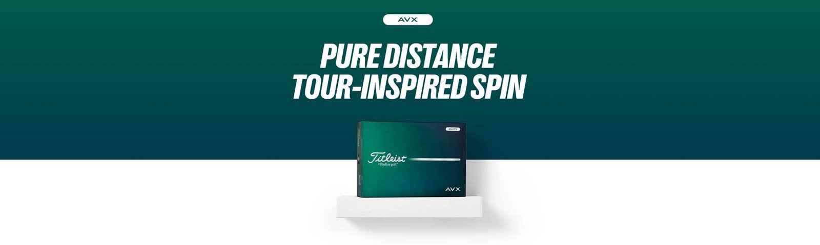 Titleist AVX piłki golfowe