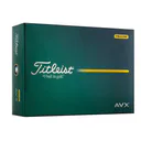 Titleist AVX piłki golfowe, żółte