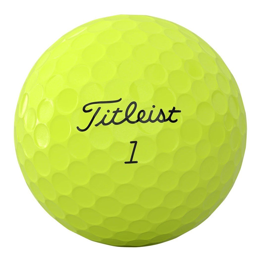 Titleist AVX piłki golfowe, żółte