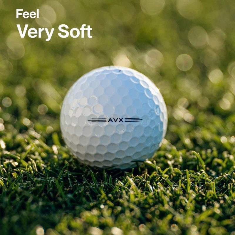 Titleist AVX piłki golfowe, żółte