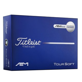 Titleist Tour Soft AIM Blue piłki golfowe