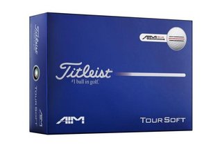 Titleist Tour Soft AIM Red piłki golfowe