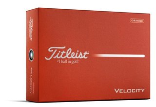 Titleist Velocity piłki golfowe, pomarańczowe