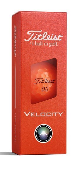 Titleist Velocity piłki golfowe, pomarańczowe