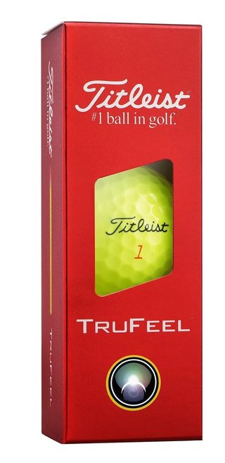 Titleist TruFeel piłki golfowe, żółte