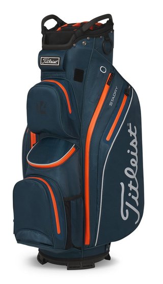 Titleist 14 StaDry cart bag, monterey/flame/marble