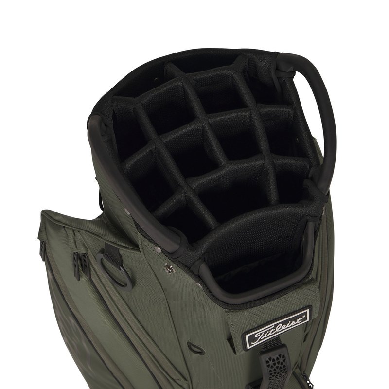 Titleist 14 cart bag, cypres/balck