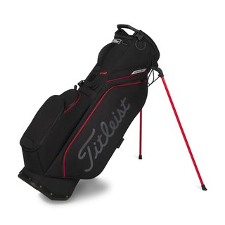 Titleist Players S4 StaDry stand bag, czarno/czerwono/graphite