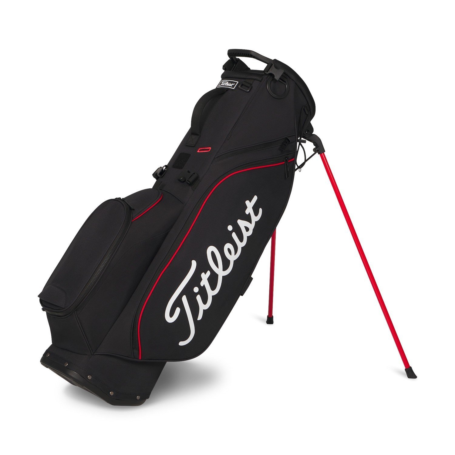 Titleist Players S4 stand bag, czarno/czerwono/biały