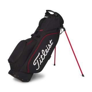 Titleist Players S4 stand bag, czarno/czerwono/biały