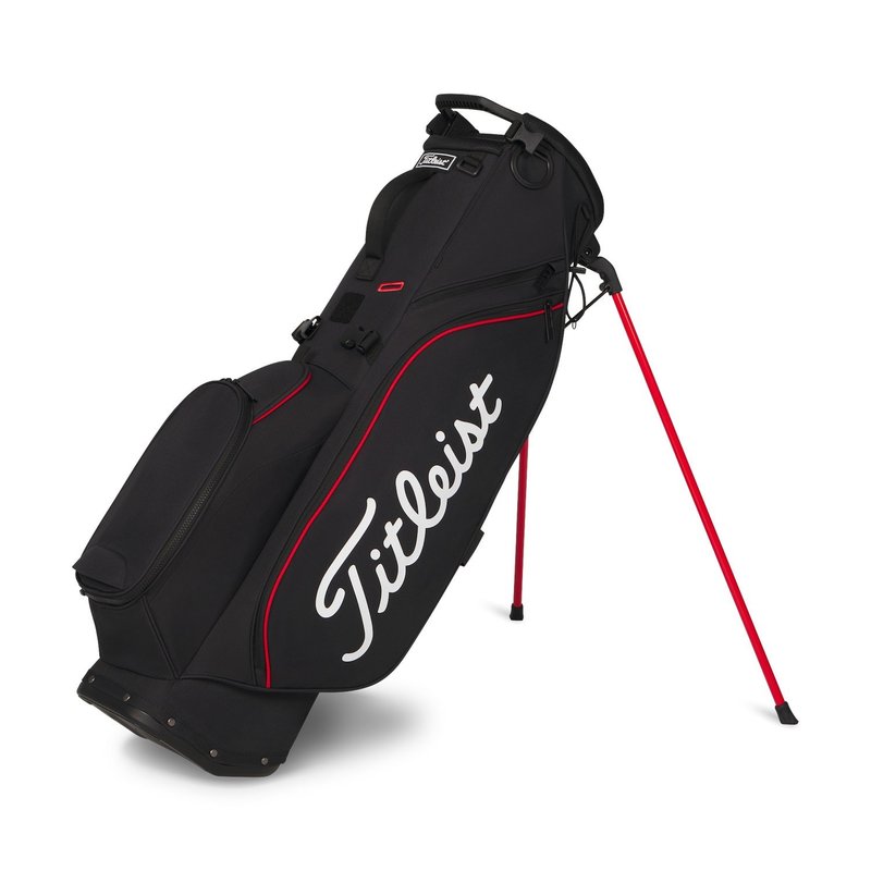 Titleist Players S4 stand bag, czarno/czerwono/biały