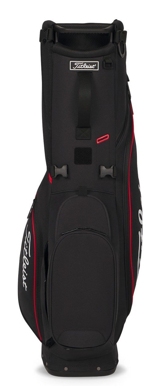 Titleist Players S4 stand bag, czarno/czerwono/biały