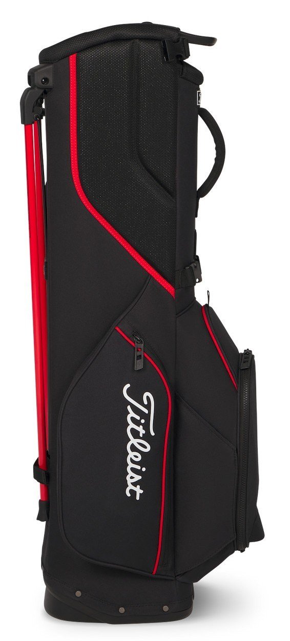 Titleist Players S4 stand bag, czarno/czerwono/biały