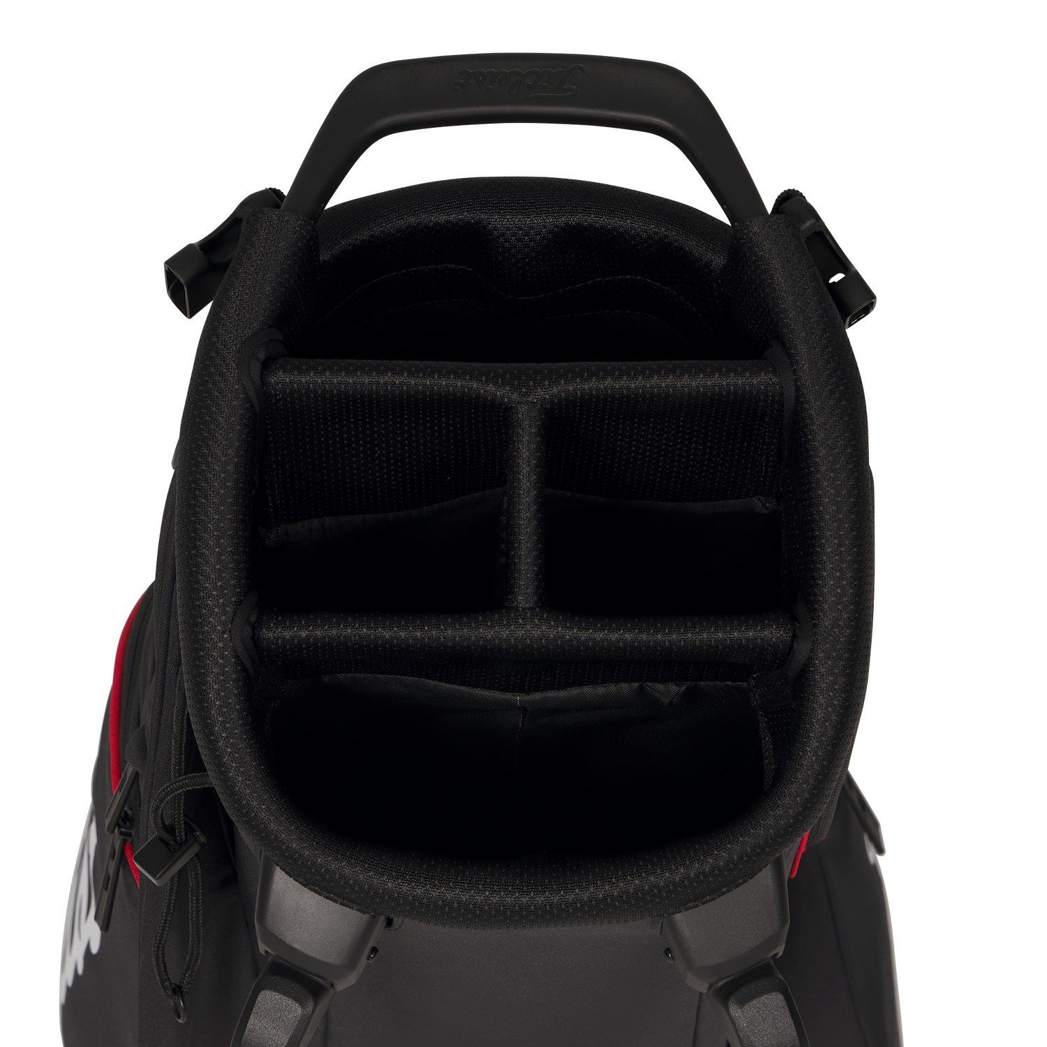 Titleist Players S4 stand bag, czarny/czerwony/biały