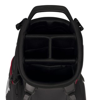 Titleist Players S4 stand bag, czarny/czerwony/biały