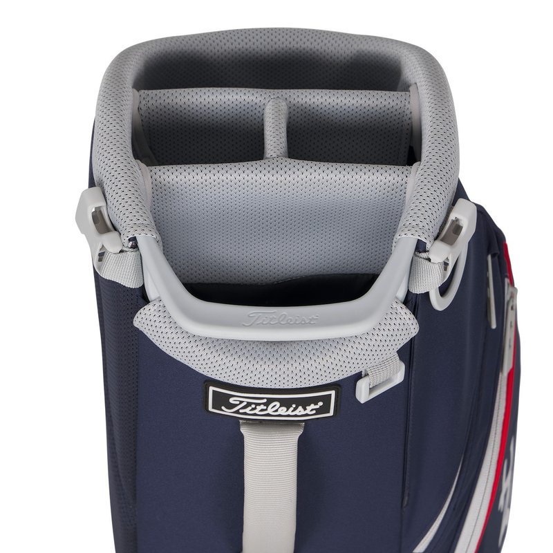 Titleist Players S4 stand bag, navy/red/white