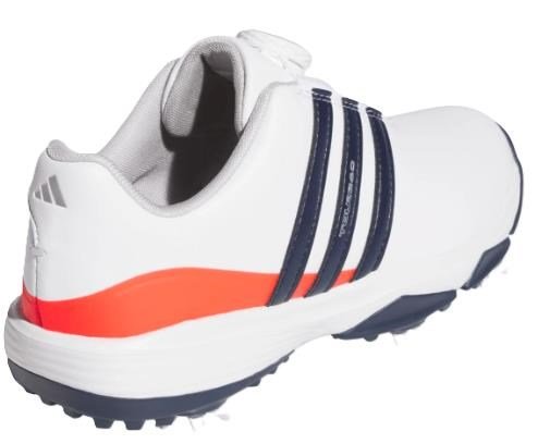 Adidas Tour360 24 Boa obuwie dla dzieci, biało/granatowo/czerwone