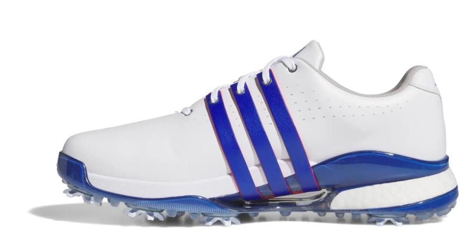Adidas Tour360 24 męskie buty golfowe, biało/granatowe