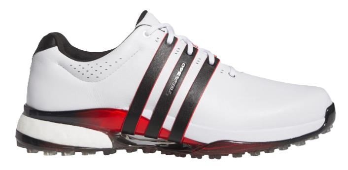 Adidas Tour360 25 Spikeless męskie buty golfowe, biało/czarne