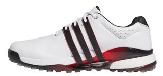 Adidas Tour360 25 Spikeless męskie buty golfowe, biało/czarne