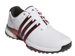 Adidas Tour360 25 Spikeless męskie buty golfowe, biało/czarne