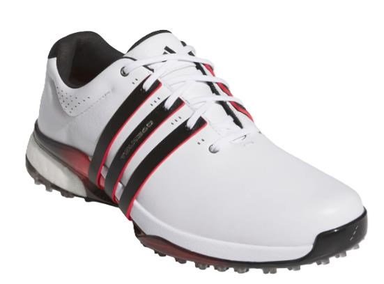 Adidas Tour360 25 Spikeless męskie buty golfowe, biało/czarne