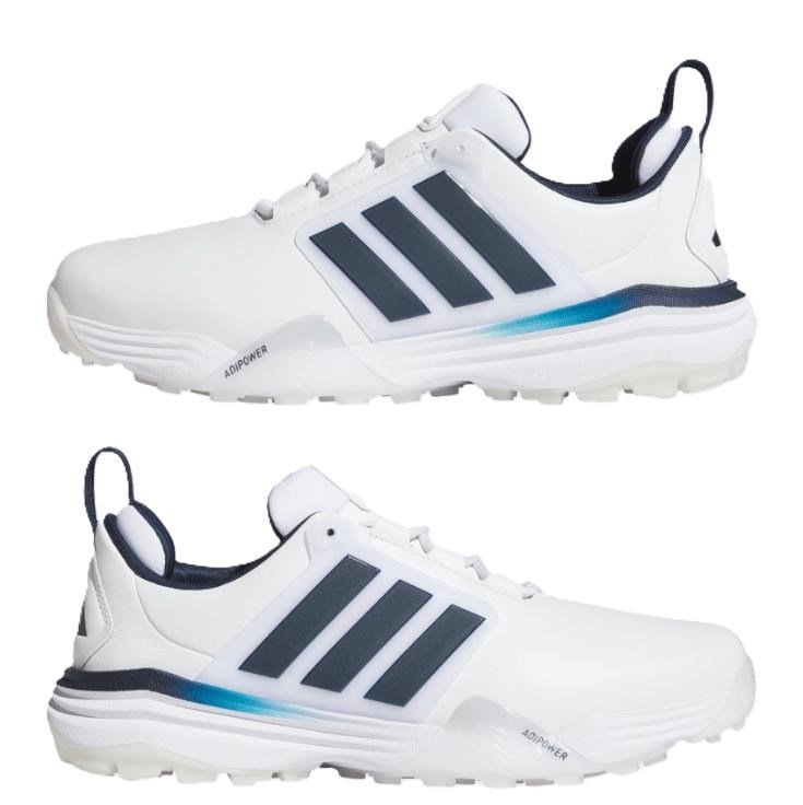 Adidas Adipower 26 Spikeless męskie buty golfowe, biało/granatowe