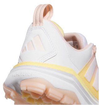 Adidas Adipower 26 Spikeless damskie buty golfowe, cloud white/blush pink/ice tangerine