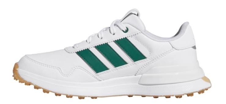 Adidas S2G 26 Spikeless obuwie dla dzieci, biało/zielone