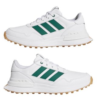 Adidas S2G 26 Spikeless obuwie dla dzieci, biało/zielone