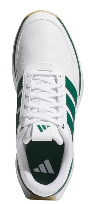 Adidas S2G 26 Leather Spikeless męskie buty golfowe, biało/zielone