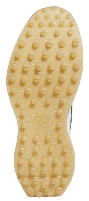Adidas S2G 26 Leather Spikeless męskie buty golfowe, biało/zielone