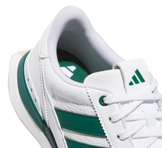 Adidas S2G 26 Leather Spikeless męskie buty golfowe, biało/zielone