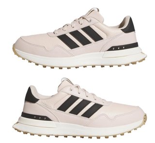 Adidas S2G 26 Leather damskie buty golfowe, wonder quartz/core black/gum