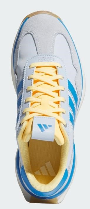 Adidas S2G 26 Textile Spikeless damskie buty golfowe, crystal sky/lucid ray blue/ice tangerine