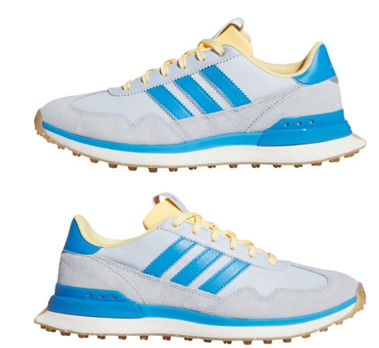 Adidas S2G 26 Textile Spikeless damskie buty golfowe, crystal sky/lucid ray blue/ice tangerine