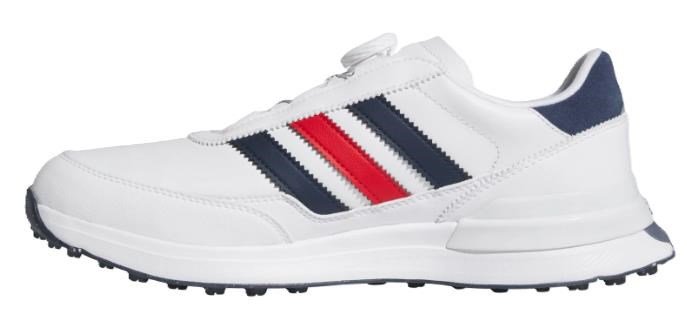 Adidas S2G 26 Boa męskie buty golfowe, biało/granatowo/czerwony