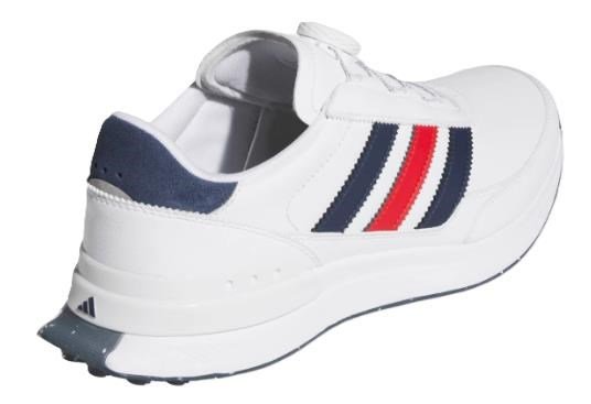 Adidas S2G 26 Boa męskie buty golfowe, biało/granatowo/czerwony
