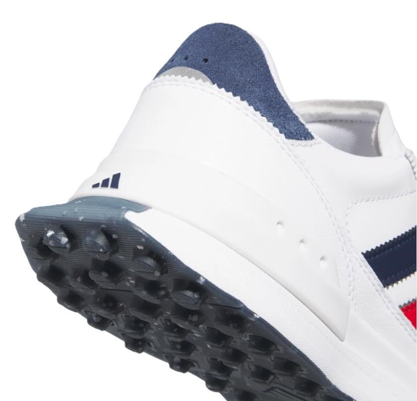 Adidas S2G 26 Boa męskie buty golfowe, biało/granatowo/czerwony
